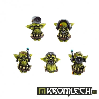 Orc Doctor Heads (10) Minatures Kromlech    | Red Claw Gaming