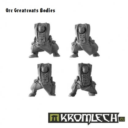 Orc Greatcoats Bodies (5) Minatures Kromlech    | Red Claw Gaming