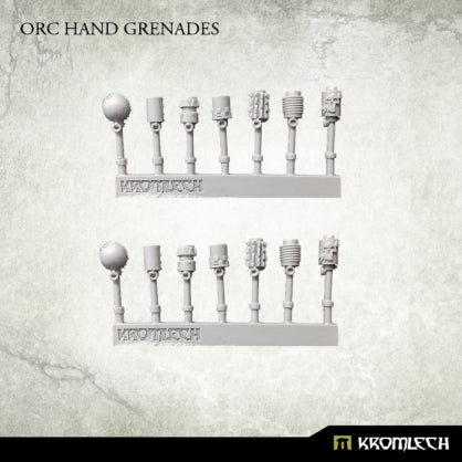 Orc Grenades (14) Minatures Kromlech    | Red Claw Gaming