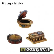 Orc Large Hatches (3) Minatures Kromlech    | Red Claw Gaming