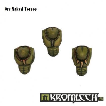 Orc Naked Torsos (6) Minatures Kromlech    | Red Claw Gaming