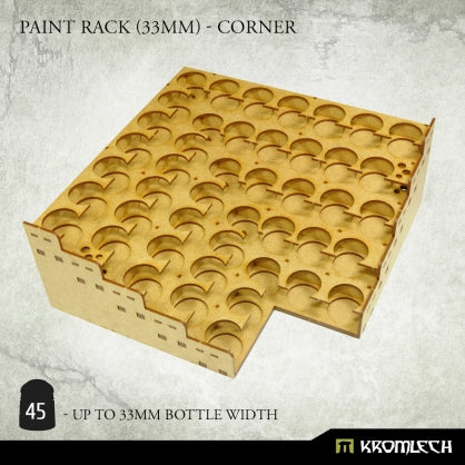 Kromlech Tools Paint Rack Corner (33mm, Citadel) Minatures Kromlech    | Red Claw Gaming