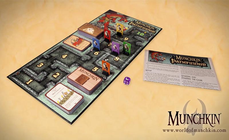 Munchkin Pathfinder - Deluxe Edition Board Games Steve Jackson    | Red Claw Gaming
