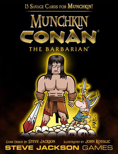 Munchkin Conan The Barbarian Board Games Steve Jackson    | Red Claw Gaming
