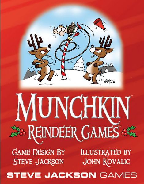 Munchkin  Reindeer Games Board Games Steve Jackson    | Red Claw Gaming
