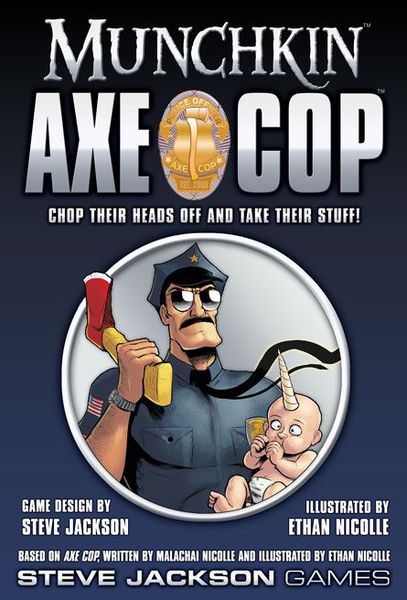 Munchkin Axe Cop Board Games Steve Jackson    | Red Claw Gaming