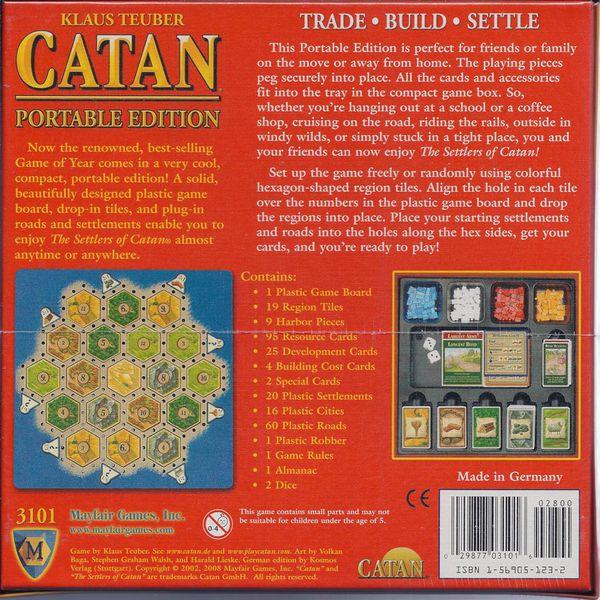 Catan: Portable Edition Board Games CATAN Studio    | Red Claw Gaming