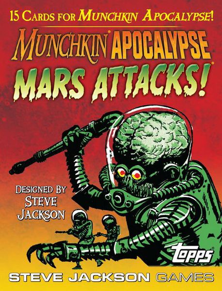 Munchkin Apocalypse Mars Attacks Board Games Steve Jackson    | Red Claw Gaming