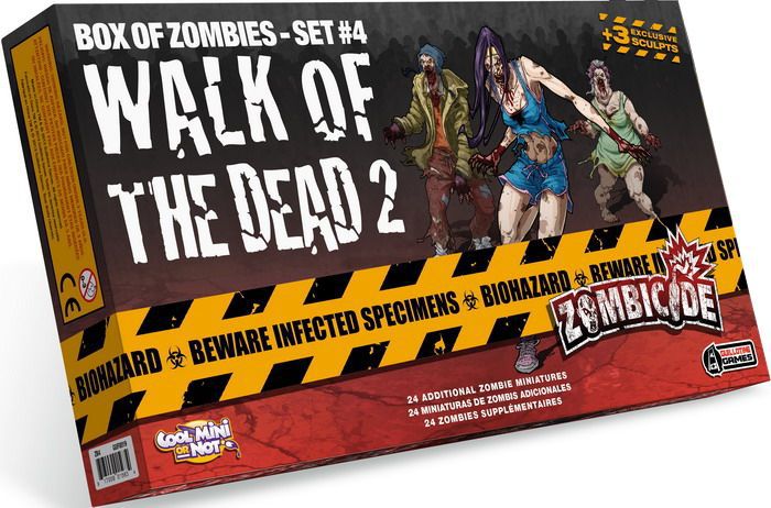 Box of Zombies Set #4: Walk of the Dead Board Games CMON Games    | Red Claw Gaming