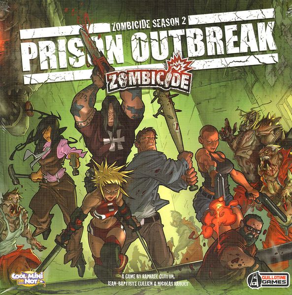 Zombicide Season 2 Prison Outbreak Board Games CMON Games    | Red Claw Gaming