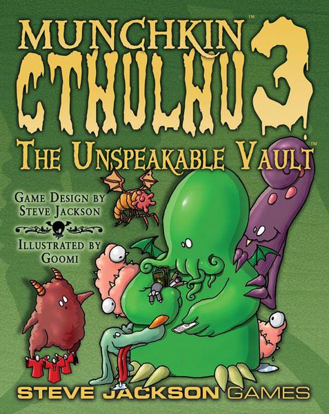 Munchkin Cthulhu 3 The Unspeakable Vault Board Game Steve Jackson    | Red Claw Gaming
