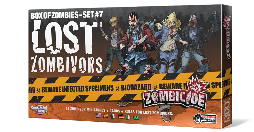 Box of Zombies Set #7: Zombivors Board Games CMON Games    | Red Claw Gaming