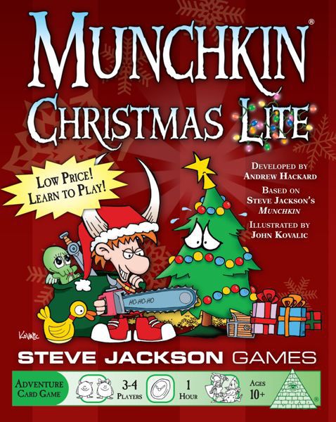 Munchkin Christmas Lite Board Game Steve Jackson    | Red Claw Gaming