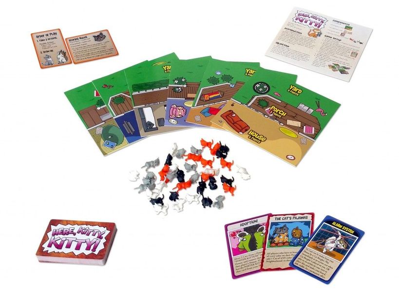 Here, Kitty, Kitty! Board Game Fireside Games    | Red Claw Gaming