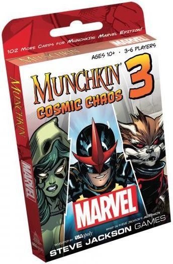 Munchkin 3 Cosmic Chaos Board Games Steve Jackson    | Red Claw Gaming