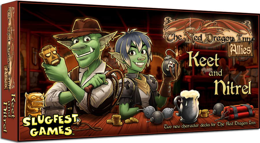 The Red Dragon Inn Allies: Keet and Nitrel Board Game Slugfest Games    | Red Claw Gaming