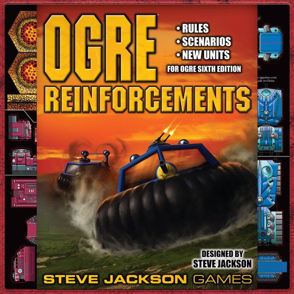 Ogre Reinforcements Board Games Steve Jackson    | Red Claw Gaming