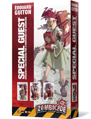 Zombicide Special Guest Box: Edouard Guiton Board Games CMON Games    | Red Claw Gaming