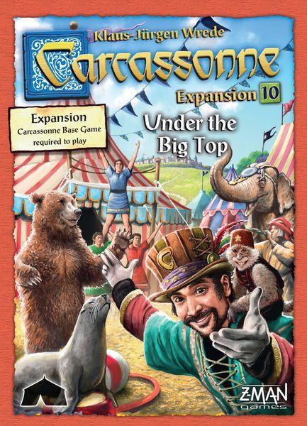 Carcassonne: Expansion 10 - Under the Big Top Board Games Z-Man Games    | Red Claw Gaming