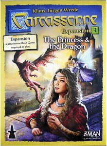 Carcassonne Expansion 3 The Princess & the Dragon Board Games Z-Man Games    | Red Claw Gaming