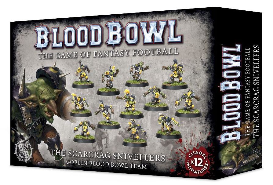 SCARCRAG SNIVELLERS BLOOD BOWL TEAM Blood Bowl Games Workshop    | Red Claw Gaming