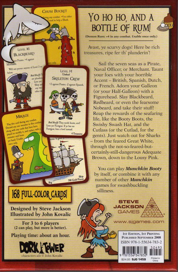 Munchkin Booty Board Games Steve Jackson    | Red Claw Gaming