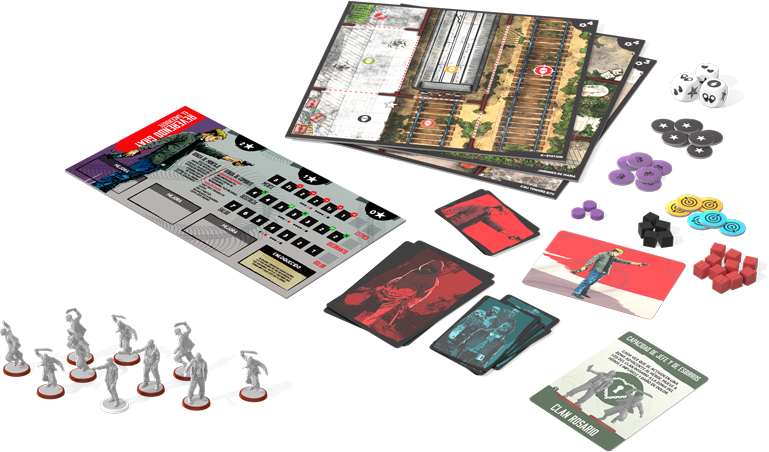Vengeance Rosari Clan Expansion Board Game Universal DIstribution    | Red Claw Gaming