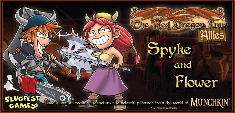 The Red Dragon Inn Allies: Spyke and Flower Board Game Slugfest Games    | Red Claw Gaming