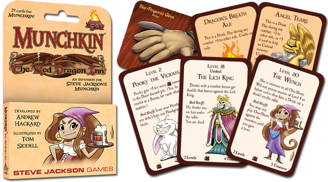 Munchkin The Red Dragon Inn Board Games Steve Jackson    | Red Claw Gaming