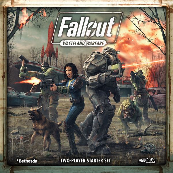Fallout Wasteland Warfare Board Game Gama    | Red Claw Gaming