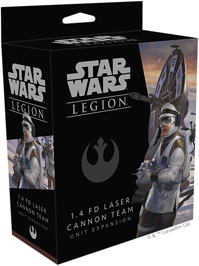 1.4 FD Laser Cannon Team Star Wars: Legion Fantasy Flight Games    | Red Claw Gaming