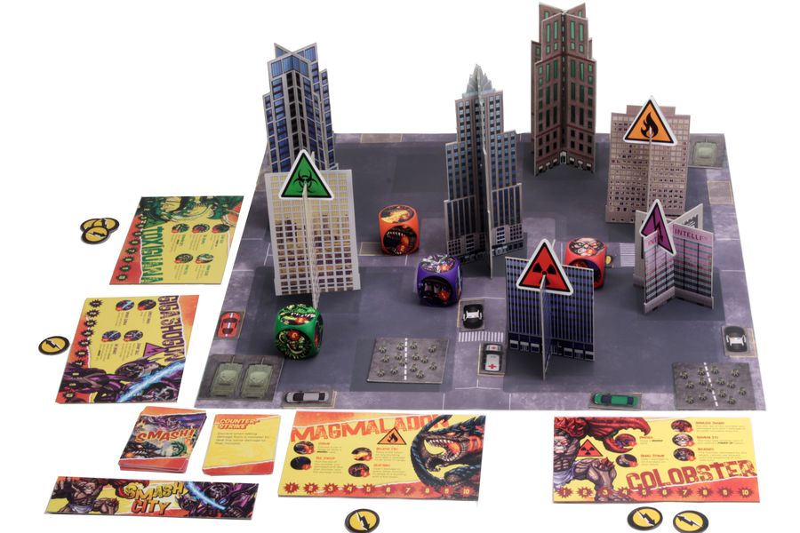 Smash City Board Game Wizkids Games    | Red Claw Gaming