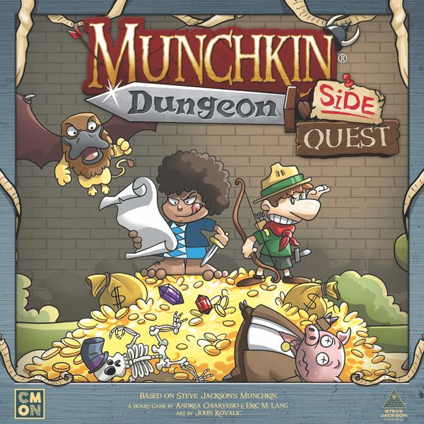 Munchkin Dungeon Side Quest Board Games Steve Jackson    | Red Claw Gaming
