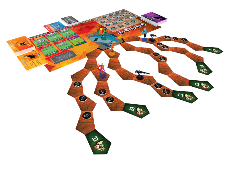 The Captain is Dead Dangerous Planet Board Game AEG    | Red Claw Gaming