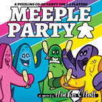 Meeple Party Board Game Universal DIstribution    | Red Claw Gaming