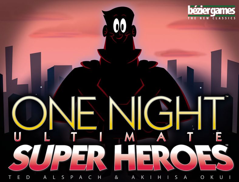 ONE NIGHT ULTIMATE SUPER HEROES Board Games Bezier Games    | Red Claw Gaming