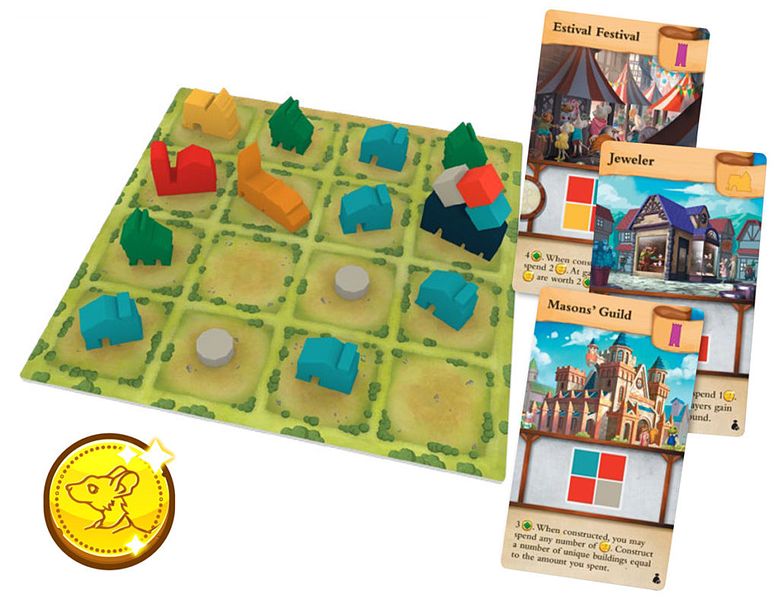 Tiny Towns Fortune Board Games AEG    | Red Claw Gaming