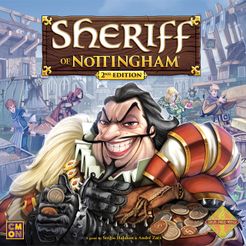 Sheriff of Nottingham 2nd Edition Board Games CMON Games    | Red Claw Gaming
