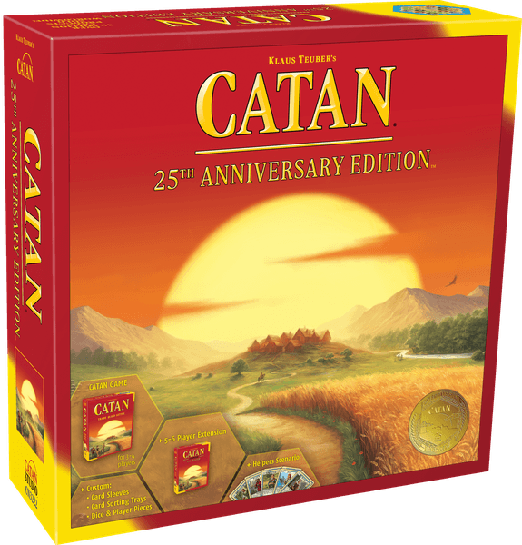 CATAN 25TH ANNIVERSARY EDITION Board Game CATAN Studio    | Red Claw Gaming
