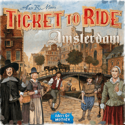 TICKET TO RIDE - EXPRESS: AMSTERDAM Board Game Asmodee    | Red Claw Gaming