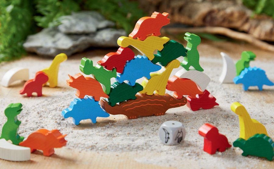 Animal Upon Animal Dinos Board Games Haba    | Red Claw Gaming