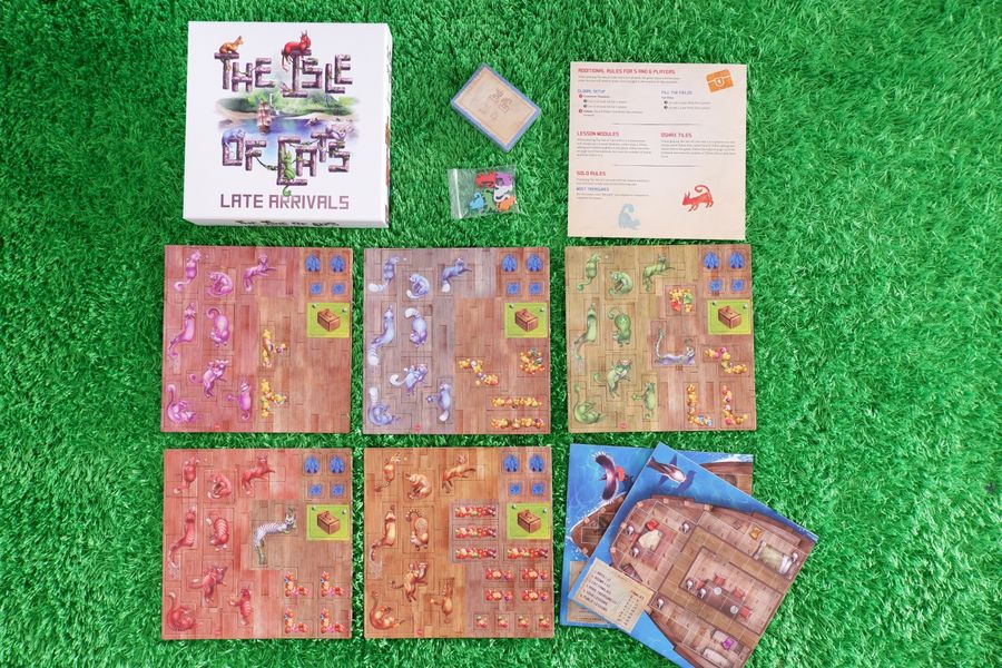 The Isle of Cats The Late Arrivals Board Game Universal DIstribution    | Red Claw Gaming