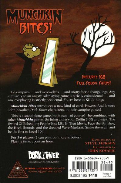 Munchkin Bites Board Games Steve Jackson    | Red Claw Gaming