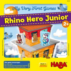 Rhino Hero Junior Board Games Haba    | Red Claw Gaming
