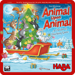 Animal Upon Animal: Christmas Edition Board Games Haba    | Red Claw Gaming