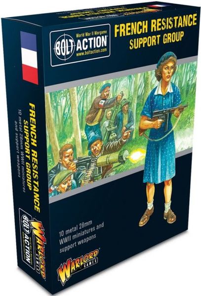 French Resistance Support Group French Warlord Games    | Red Claw Gaming