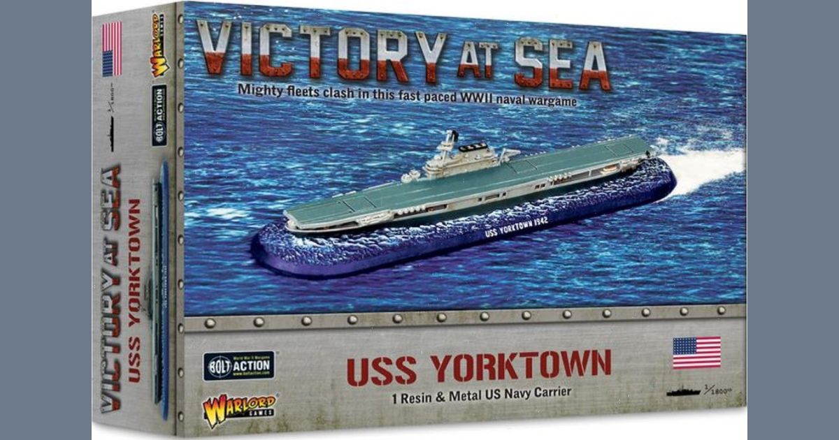 Victory at USS Yorktown Victory at Sea Warlord Games    | Red Claw Gaming