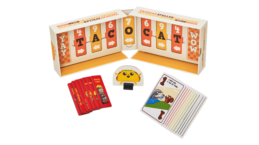 TACOCAT SPELLED BACKWARDS Board Game Exploding Kittens    | Red Claw Gaming