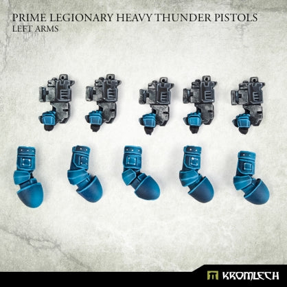 Prime Legionaries CCW Arms: Heavy Thunder Pistols [left] (5) Minatures Kromlech    | Red Claw Gaming