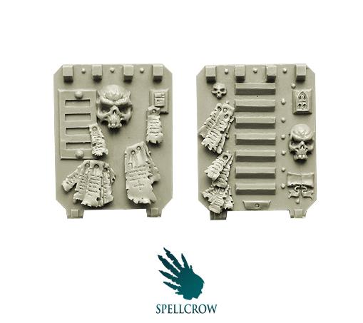 Space Knights Doors for Light Vehicles Minatures Spellcrow    | Red Claw Gaming